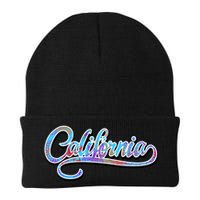 California Flower And Palm Beanie