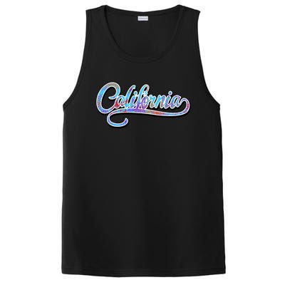 California Flower And Palm PosiCharge Competitor Tank