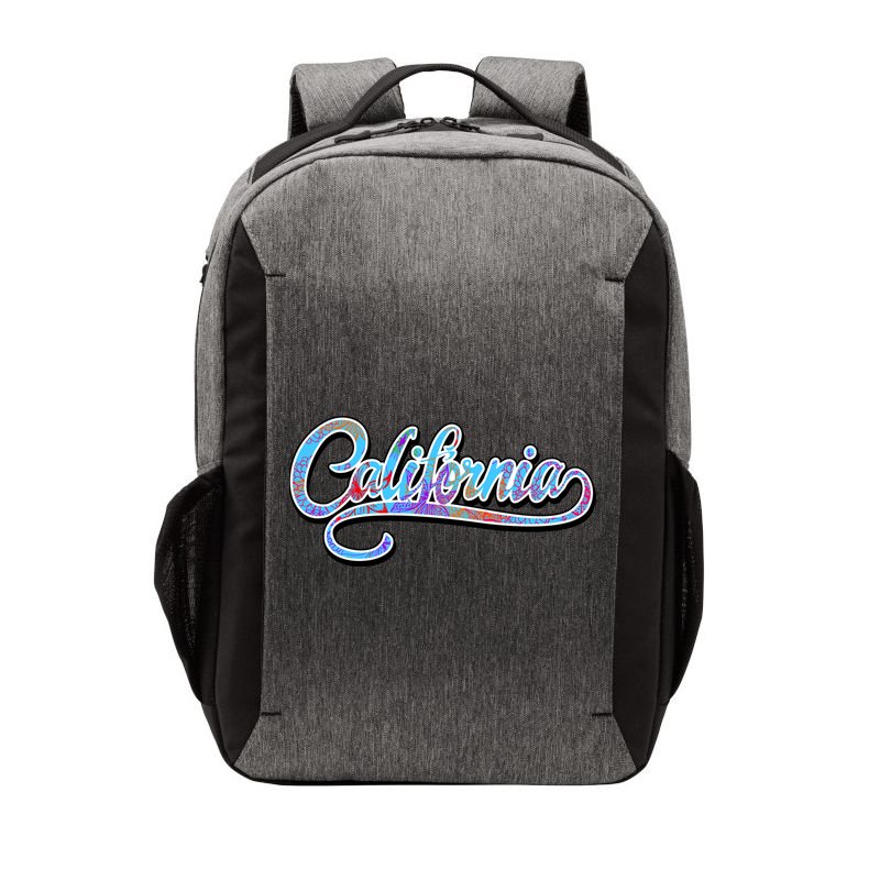 California Flower And Palm Vector Backpack