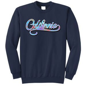 California Flower And Palm Sweatshirt