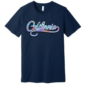 California Flower And Palm Premium T-Shirt