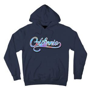 California Flower And Palm Tall Hoodie