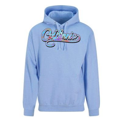 California Flower And Palm Unisex Surf Hoodie