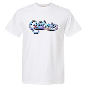 California Flower And Palm Garment-Dyed Heavyweight T-Shirt