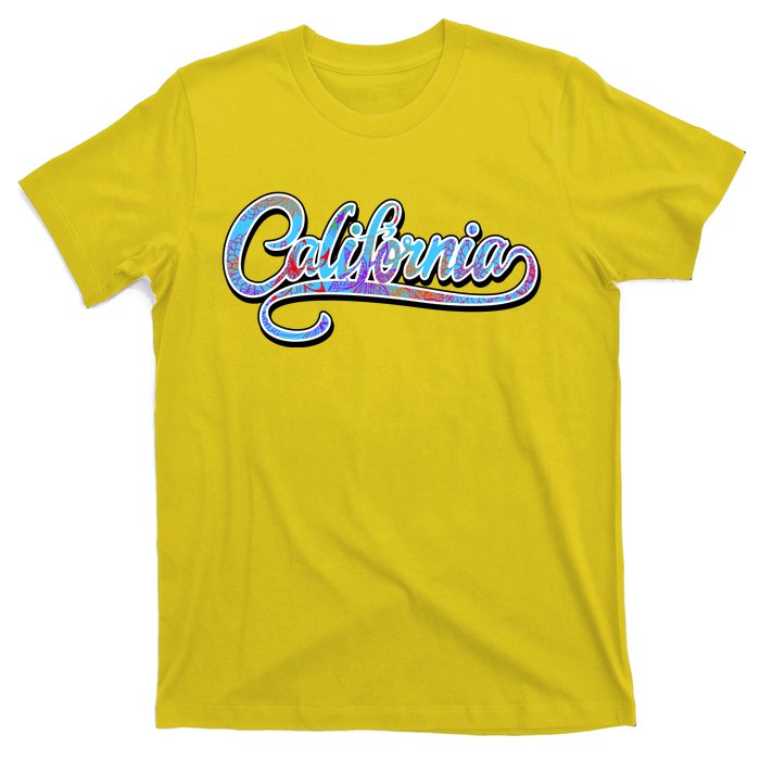 California Flower And Palm T-Shirt