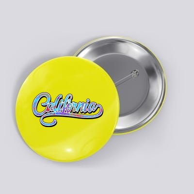 California Flower And Palm Button