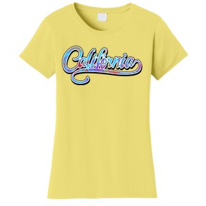 California Flower And Palm Women's T-Shirt