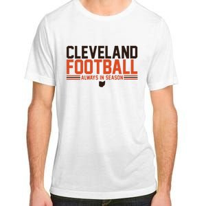 Cleveland Football Always In Season Adult ChromaSoft Performance T-Shirt