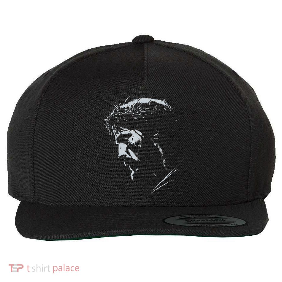 Christ Followers And Worship Leaders Jesus Vintage 90s Graphic  Small Black Wool Snapback Cap