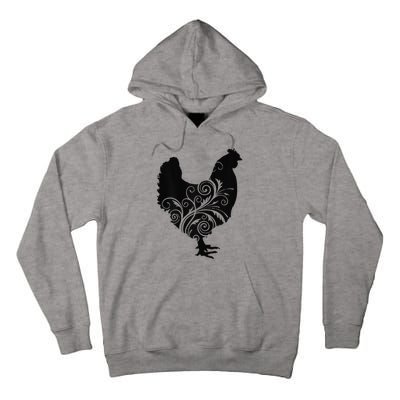 Chicken Farm Animal Poultry Farmer Gift Tall Hoodie