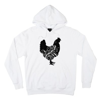 Chicken Farm Animal Poultry Farmer Gift Hoodie