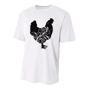 Chicken Farm Animal Poultry Farmer Gift Youth Performance Sprint T-Shirt