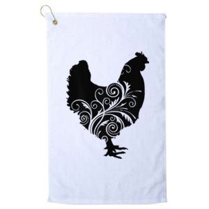 Chicken Farm Animal Poultry Farmer Gift Platinum Collection Golf Towel