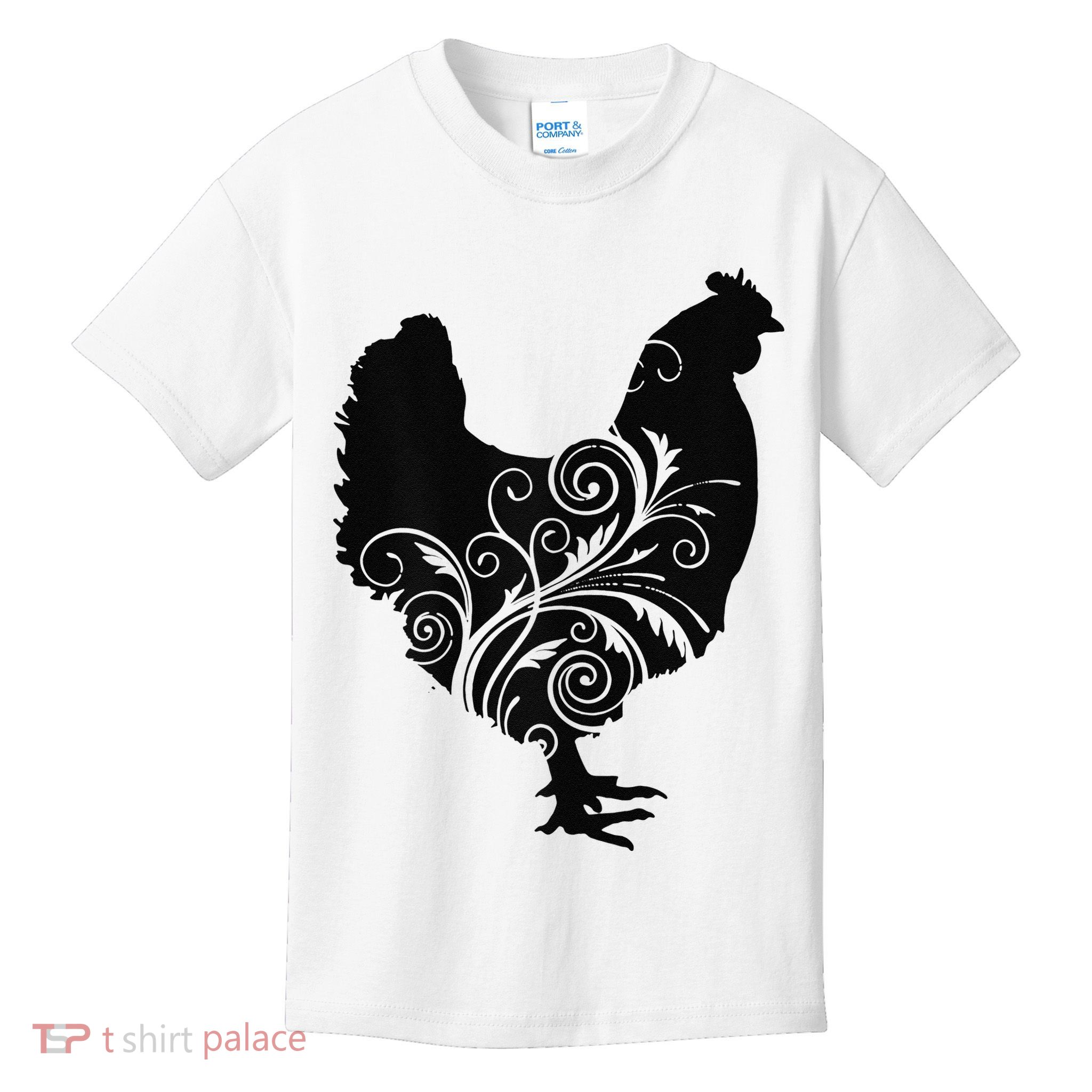 Chicken Farm Animal Poultry Farmer Gift Kids T-Shirt