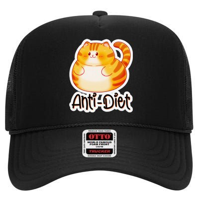 Clementine Fluffkins Anti Diet High Crown Mesh Back Trucker Hat