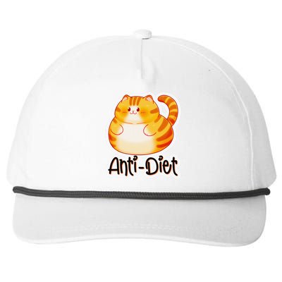 Clementine Fluffkins Anti Diet Snapback Five-Panel Rope Hat