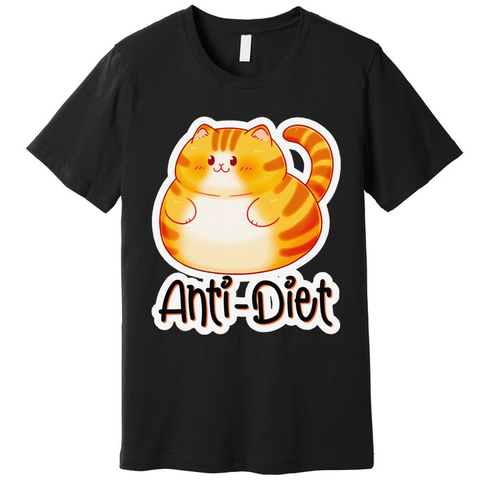 Clementine Fluffkins Anti Diet Premium T-Shirt