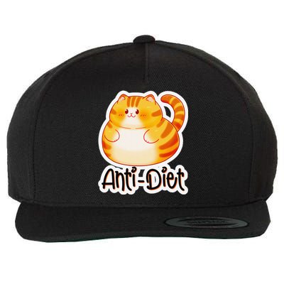 Clementine Fluffkins Anti Diet Wool Snapback Cap