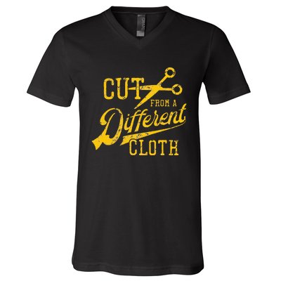 Cut From A Different Cloth Urban Hip Hop V-Neck T-Shirt