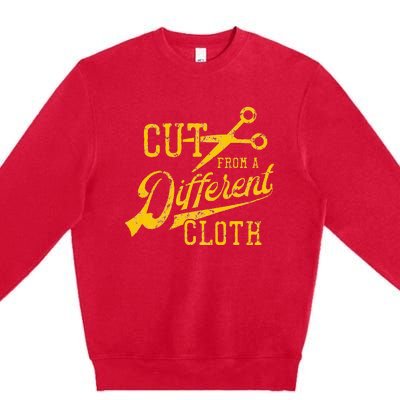 Cut From A Different Cloth Urban Hip Hop Premium Crewneck Sweatshirt