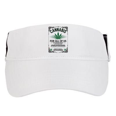 Cannabis For All Of Us Adult Drive Performance Visor