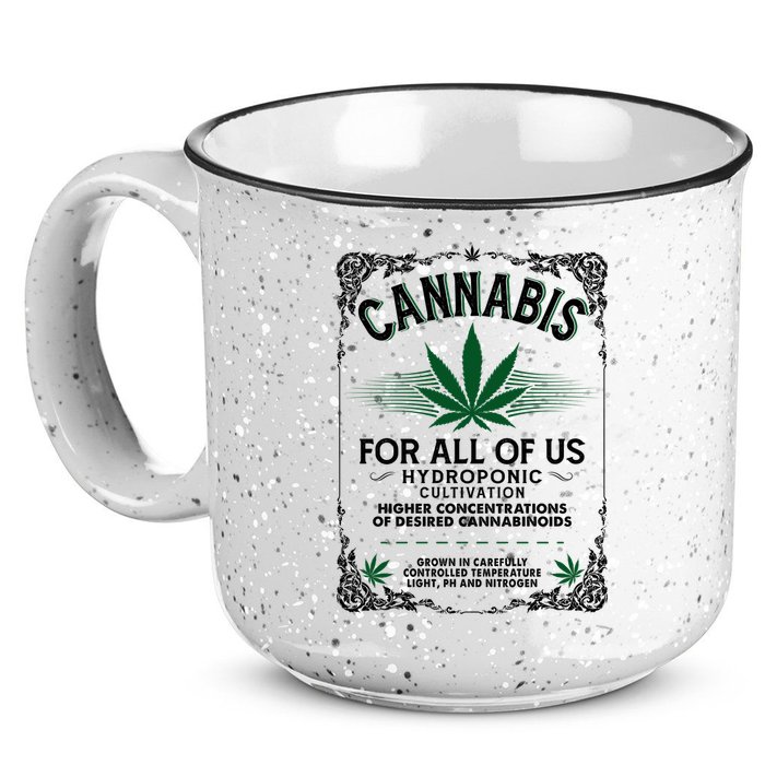 Cannabis For All Of Us 15oz Campfire Ceramic Mug