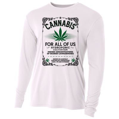 Cannabis For All Of Us Cooling Performance Long Sleeve Crew