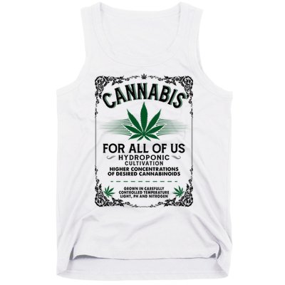 Cannabis For All Of Us Tank Top