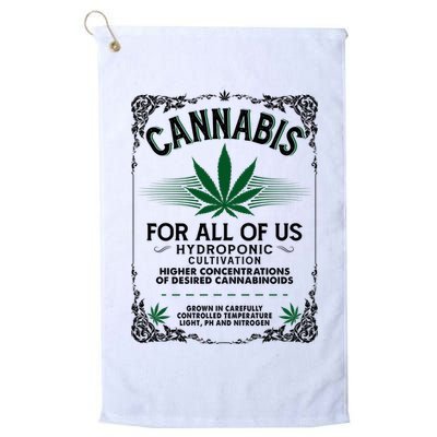 Cannabis For All Of Us Golf Towel