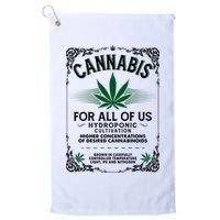 Cannabis For All Of Us Golf Towel