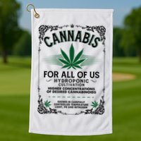 Cannabis For All Of Us Golf Towel