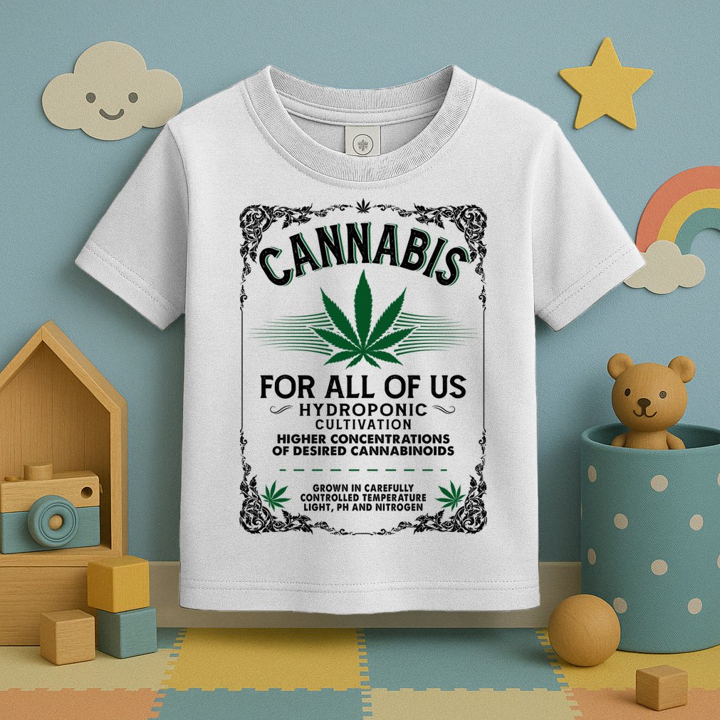 Cannabis For All Of Us Toddler T-Shirt