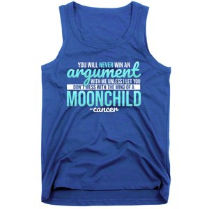 Cancer Facts Astrology Moon Zodiac Sign Birthday Gift Tank Top