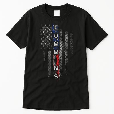 Cummins Family American Flag Tall T-Shirt