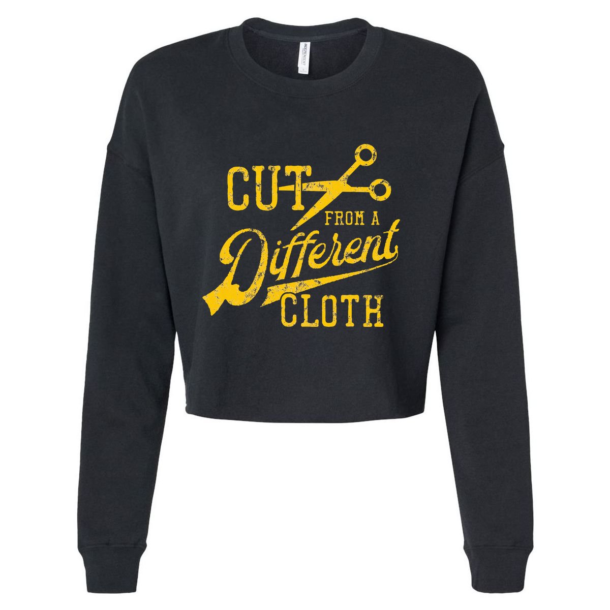 Cut From A Different Cloth Urban Cropped Pullover Crew