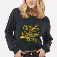 Cut From A Different Cloth Urban Cropped Pullover Crew
