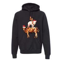 Christmas Farm Animals Sweatshirt Christmas Gift For Animal Lover Premium Hoodie