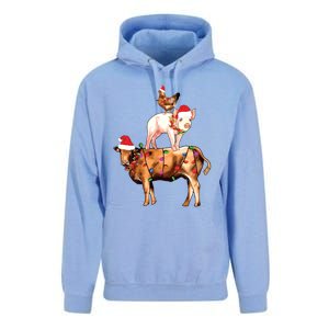 Christmas Farm Animals Sweatshirt Christmas Gift For Animal Lover Unisex Surf Hoodie