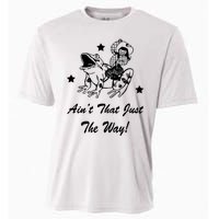 Catchinglizards Frog AinT That Just The Way Cooling Performance Crew T-Shirt