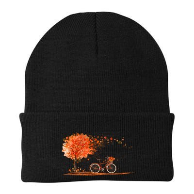 Classic Fall Autumn Season Bicycle Beanie