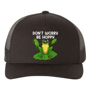 Cool Frog Art Toad Tadpole Animal Frog Lovers Yupoong Adult 5-Panel Trucker Hat