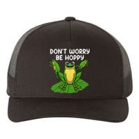 Cool Frog Art Toad Tadpole Animal Frog Lovers Yupoong Adult 5-Panel Trucker Hat