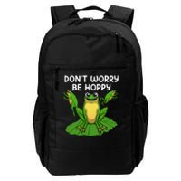 Cool Frog Art Toad Tadpole Animal Frog Lovers Daily Commute Backpack