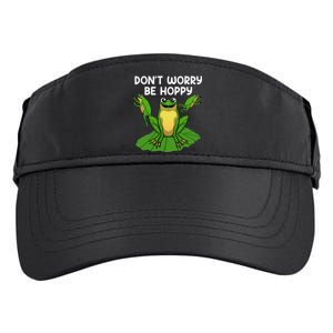 Cool Frog Art Toad Tadpole Animal Frog Lovers Adult Drive Performance Visor