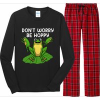 Cool Frog Art Toad Tadpole Animal Frog Lovers Long Sleeve Pajama Set