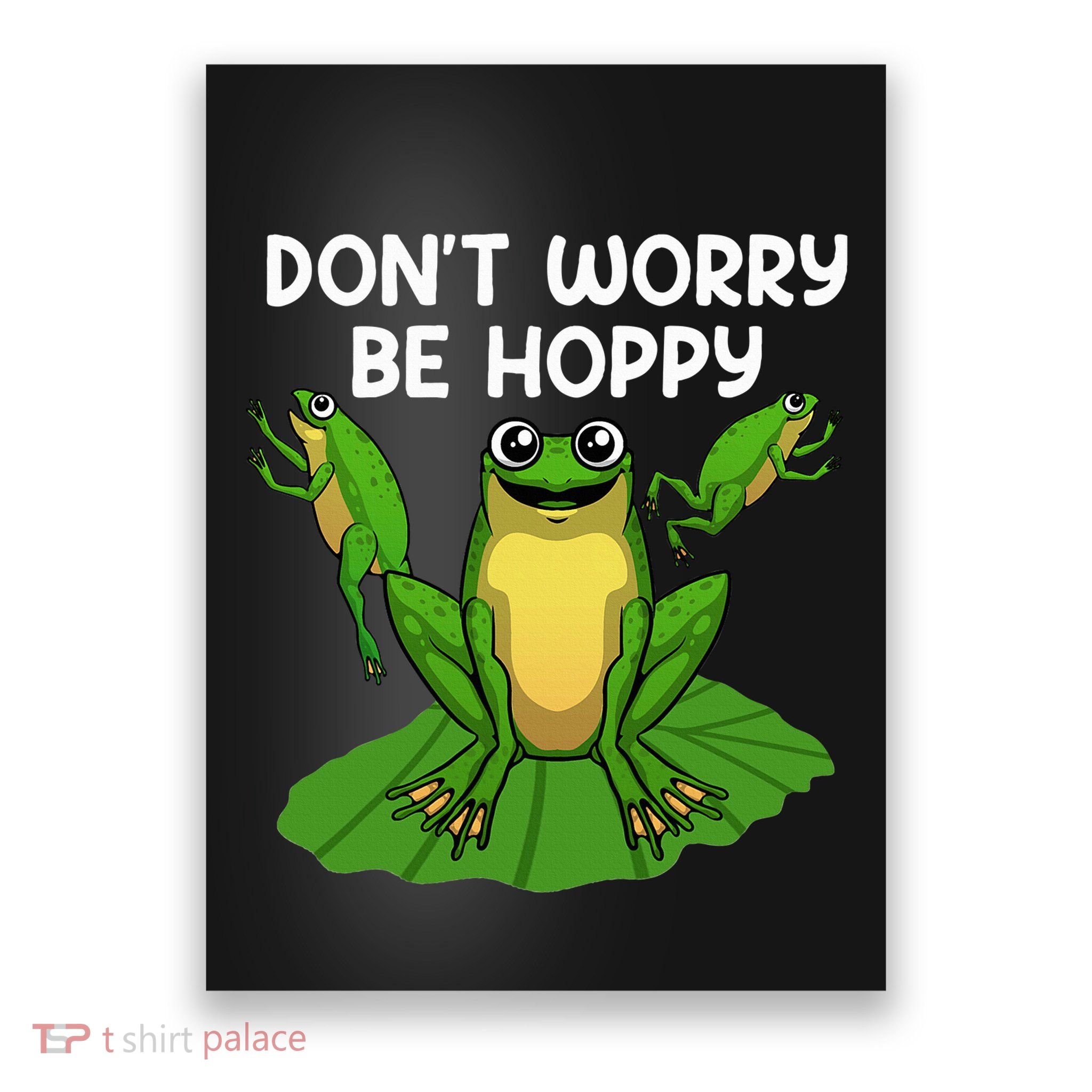 Cool Frog Art Toad Tadpole Animal Frog Lovers Poster