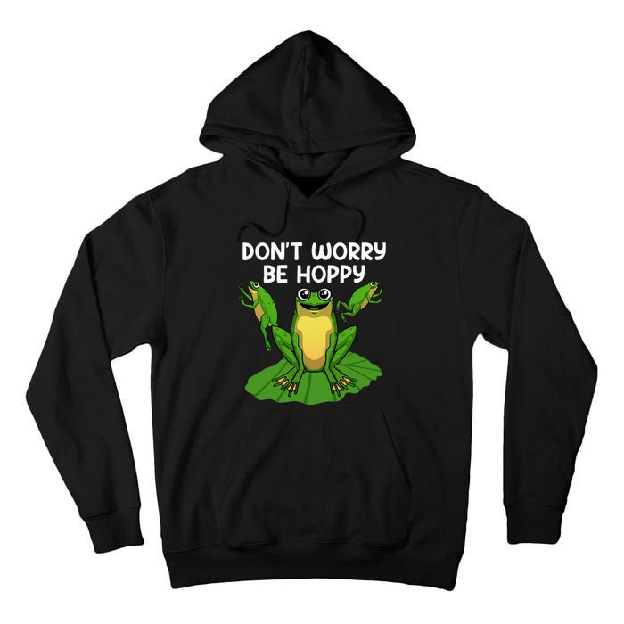 Cool Frog Art Toad Tadpole Animal Frog Lovers Tall Hoodie