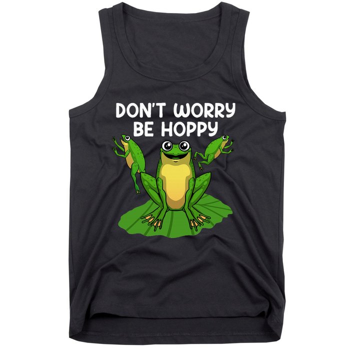 Cool Frog Art Toad Tadpole Animal Frog Lovers Tank Top