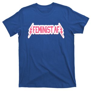 Cool Feminist Af Rock And Roll Equality Feminists Gift Funny Gift T-Shirt