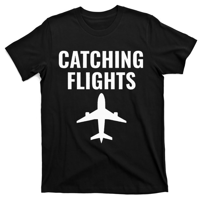 Catching Flights And Feelings Matching Couples Baecation T-Shirt